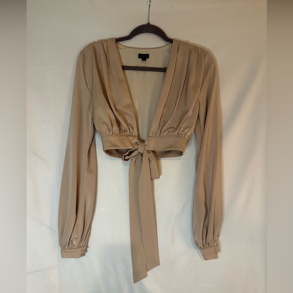 NBD x Revolve Imogen Top In Champagne Size XS EUC - Picture 4 of 6